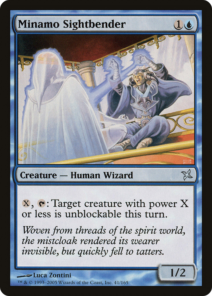 Minamo Sightbender (BOK-041) - Betrayers of Kamigawa Foil