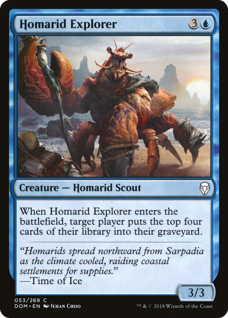 Homarid Explorer (DOM-053) - Dominaria