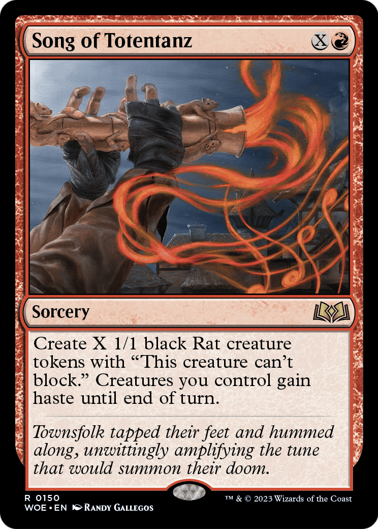 Song of Totentanz (WOE-150) - Wilds of Eldraine Foil