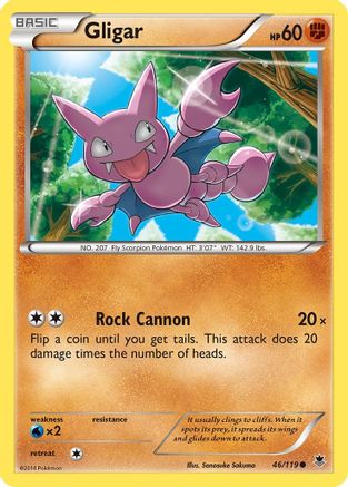 Gligar XY Phantom Forces - Common