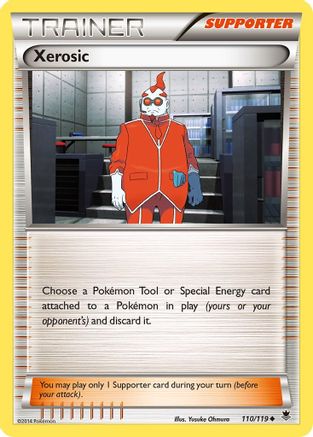 Xerosic 110/119 - Reverse Holofoil XY Phantom Forces - Uncommon