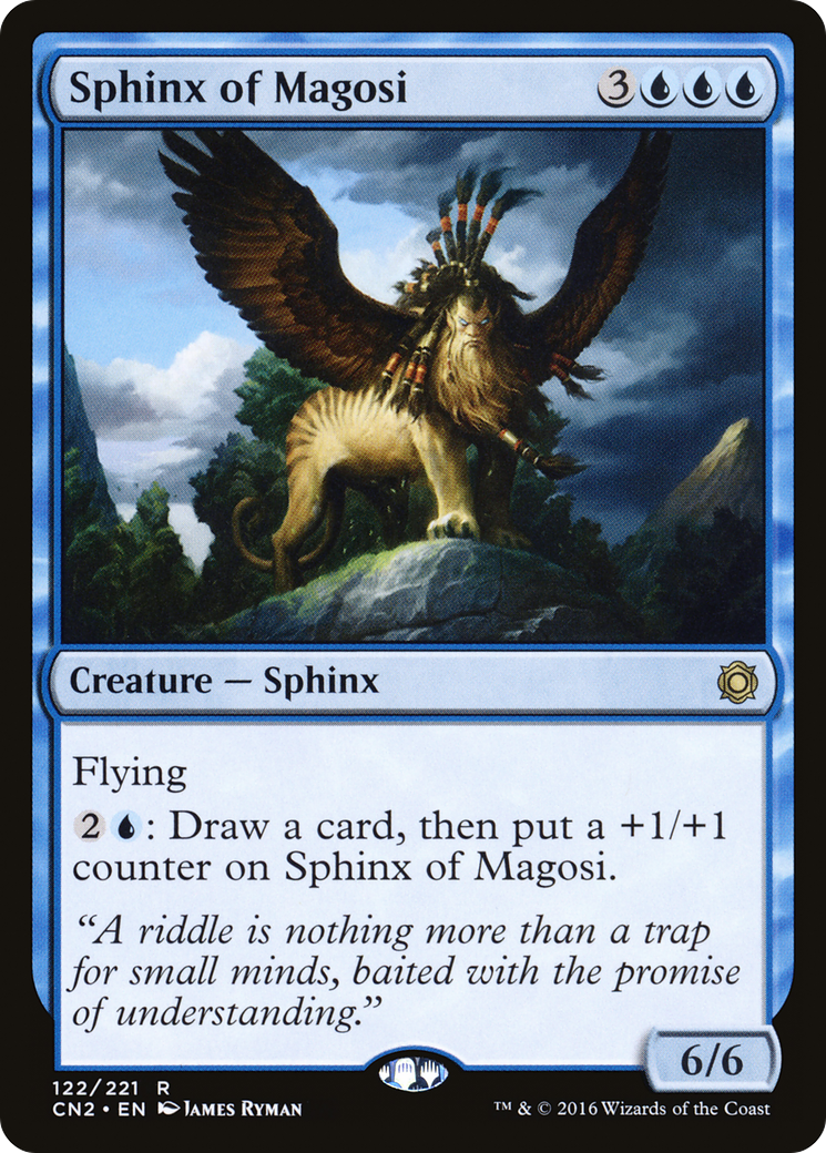 Sphinx of Magosi (CN2-122) - Conspiracy: Take the Crown Foil