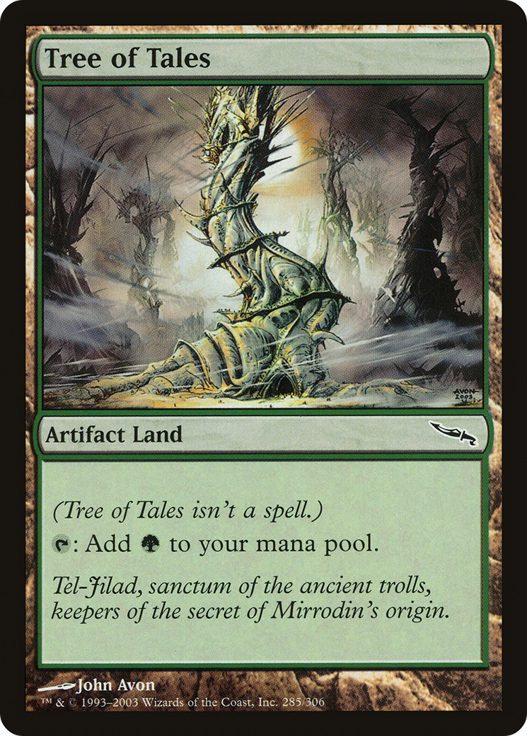 Tree of Tales (MRD-285) - Mirrodin Foil