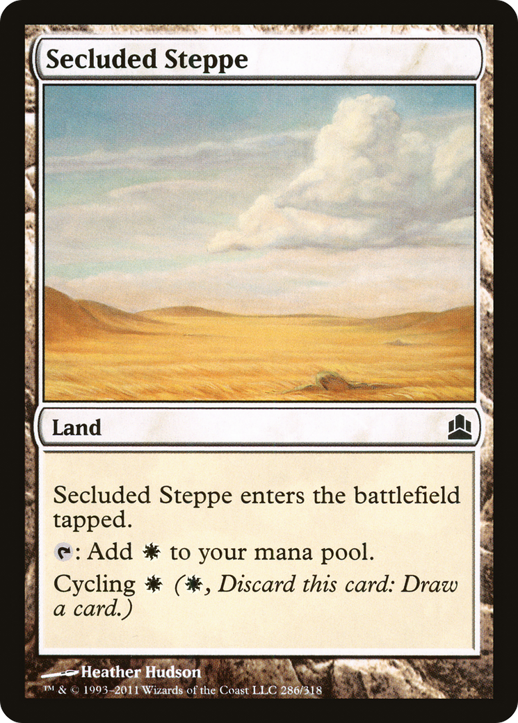 Secluded Steppe (CMD-286) - Commander 2011