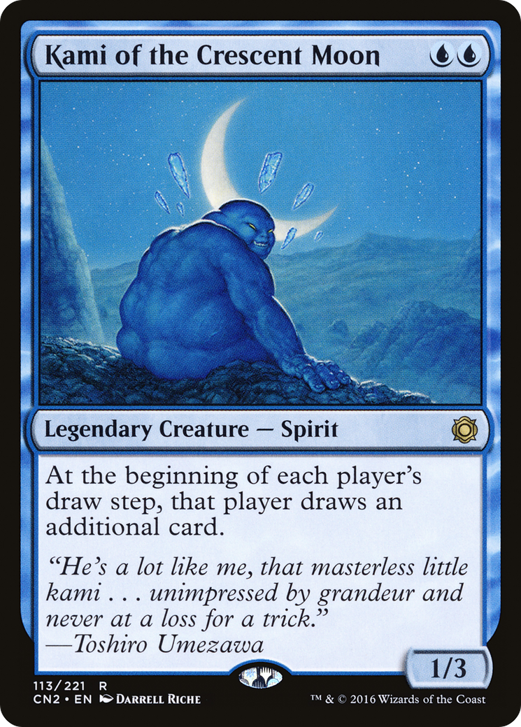 Kami of the Crescent Moon (CN2-113) - Conspiracy: Take the Crown Foil