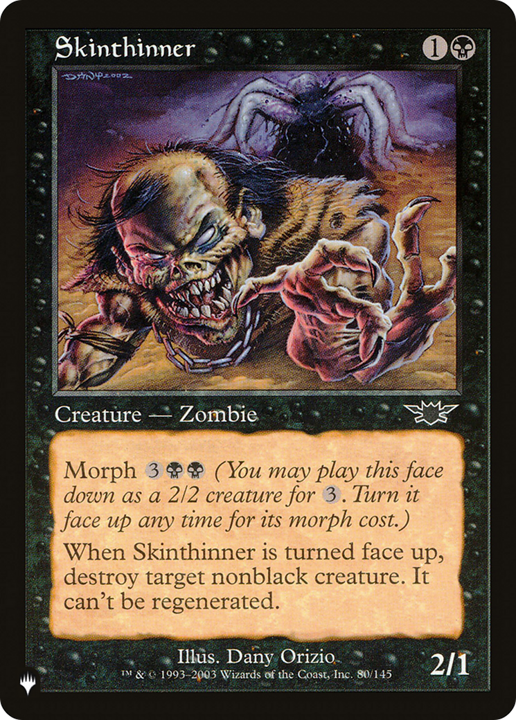Skinthinner (LIST-LGN-80) - The List