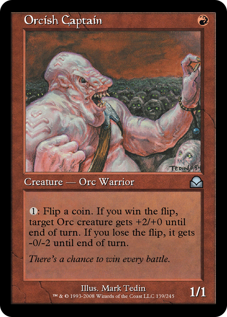 Orcish Captain (ME2-139) - Masters Edition II