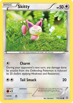 Skitty 113 XY Primal Clash - Common