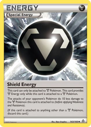 Shield Energy 143 - Reverse Holofoil XY Primal Clash - Uncommon