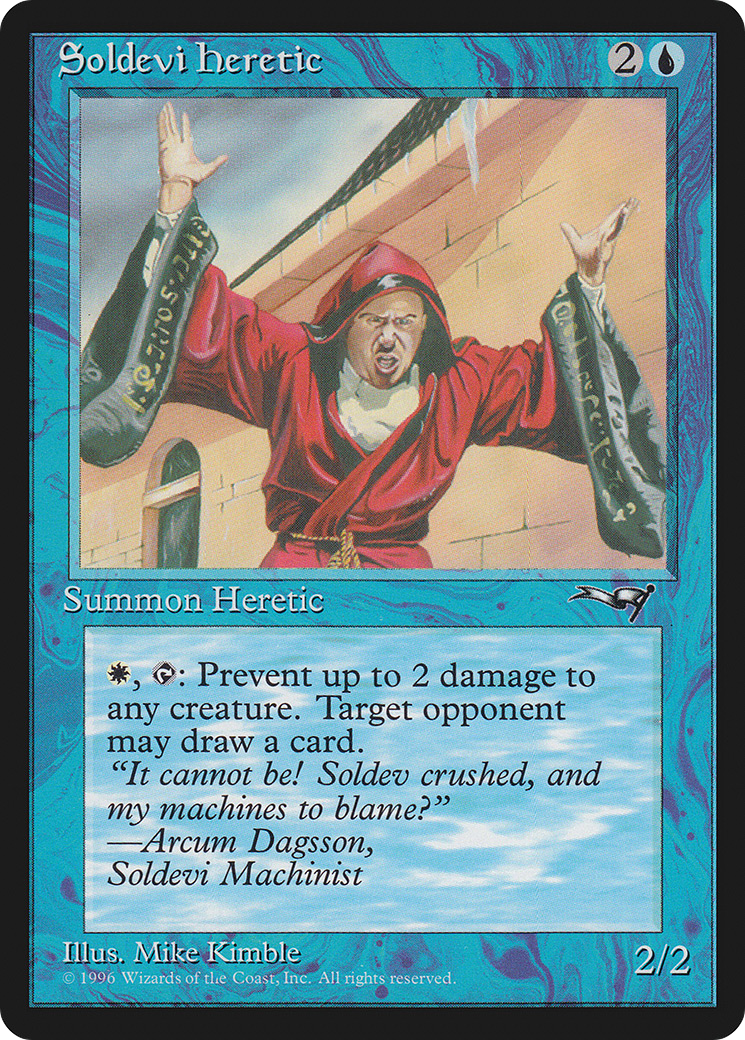 Soldevi Heretic (ALL-050) - Alliances
