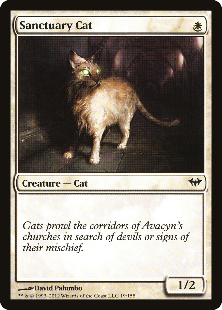 Sanctuary Cat (DKA-019) - Dark Ascension