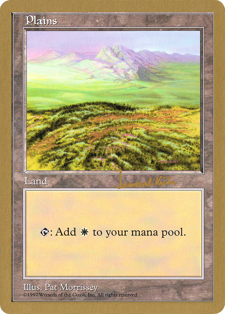Plains (437) - 1997 Janosch Kuhn (5ED) (WCD-) - World Championship Decks 1997