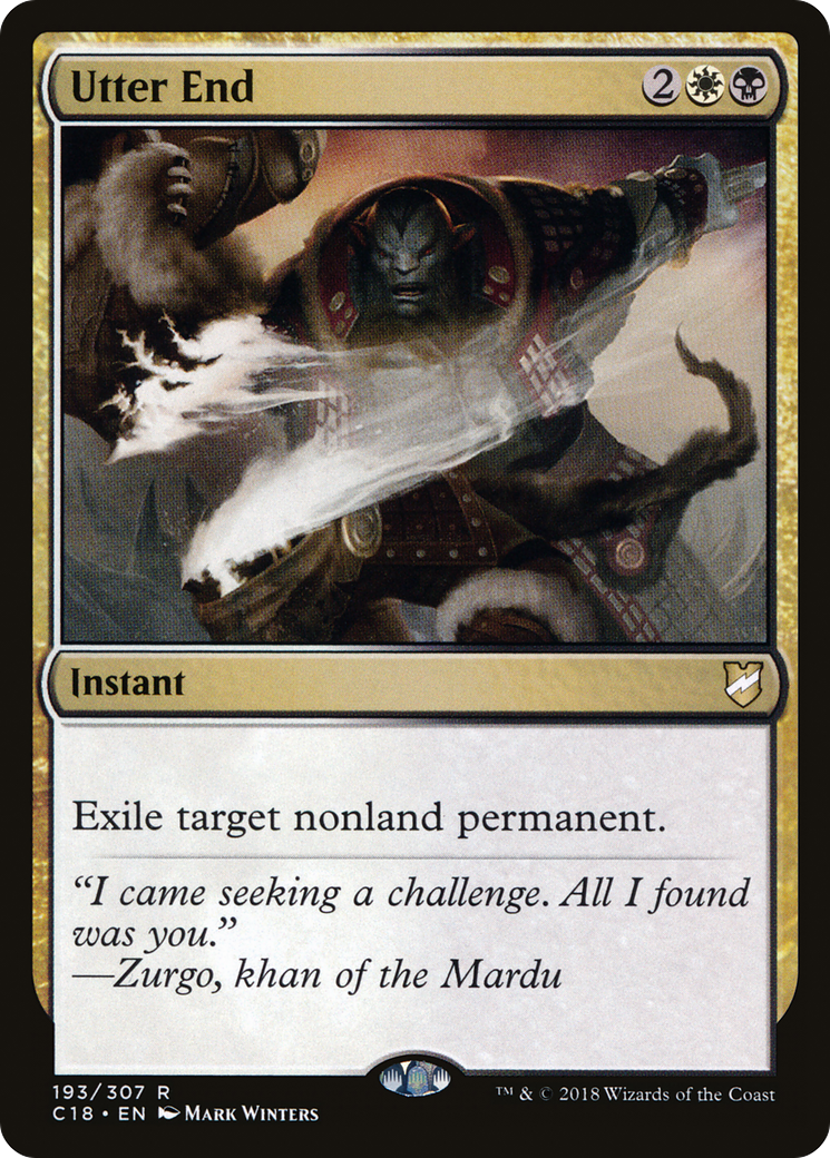 Utter End (C18-193) - Commander 2018