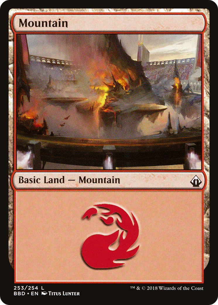 Mountain (BBD-253) - Battlebond Foil
