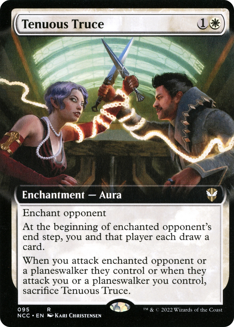 Tenuous Truce (Extended Art) (NCC-095) - New Capenna Commander: (Extended Art)