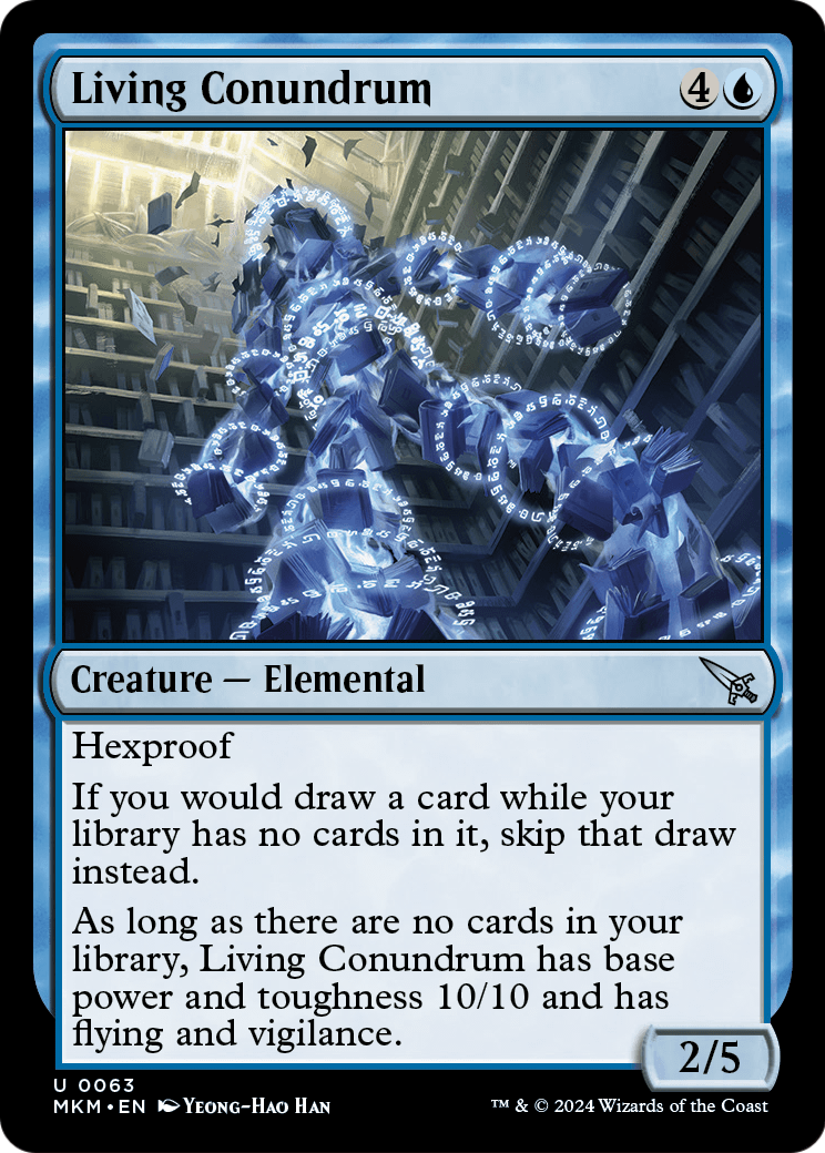 Living Conundrum (MKM-063) - Murders at Karlov Manor Foil