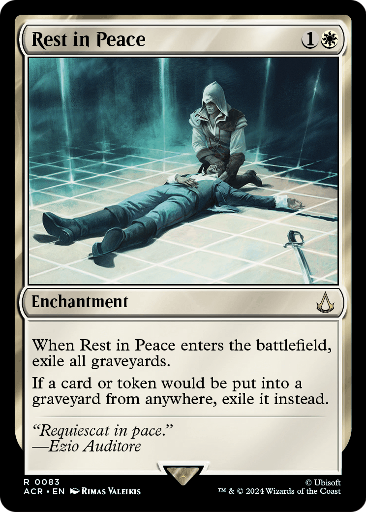 Rest in Peace (ACR-083) - Assassin's Creed Foil