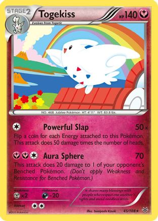 Togekiss (45) (45) 045 XY Roaring Skies - Rare
