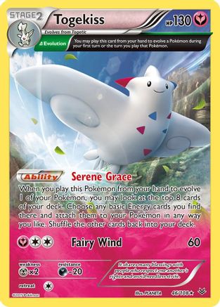 Togekiss (46 Delta) (46 Delta) 046 - Holofoil XY Roaring Skies - Holo Rare