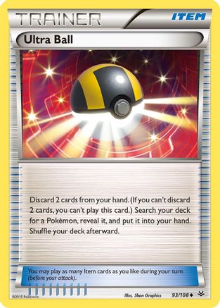 Ultra Ball 093 XY Roaring Skies - Uncommon