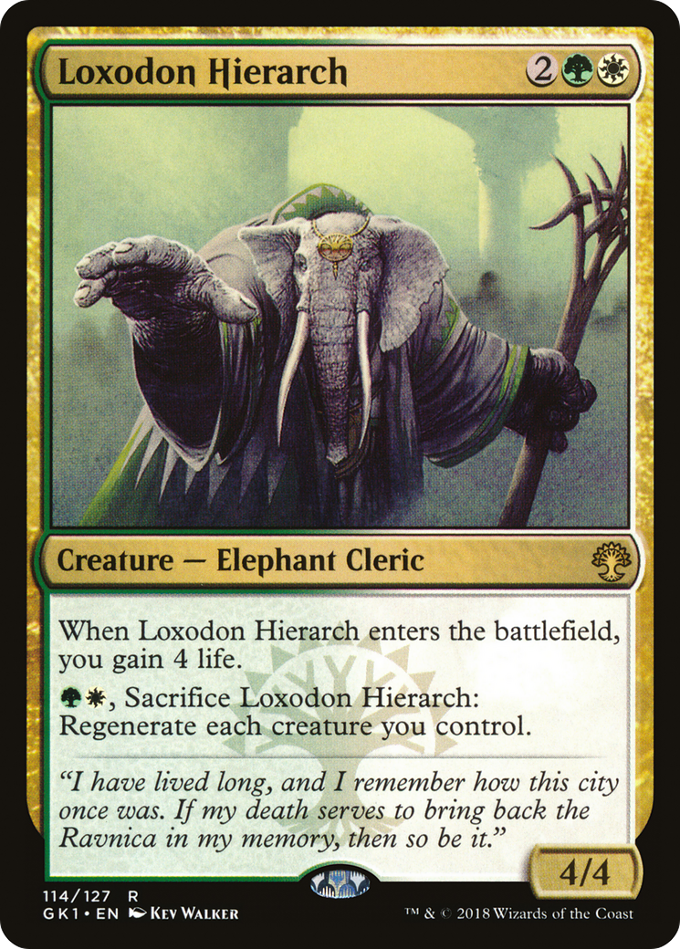 Loxodon Hierarch (GR1-114) - GRN Guild Kit
