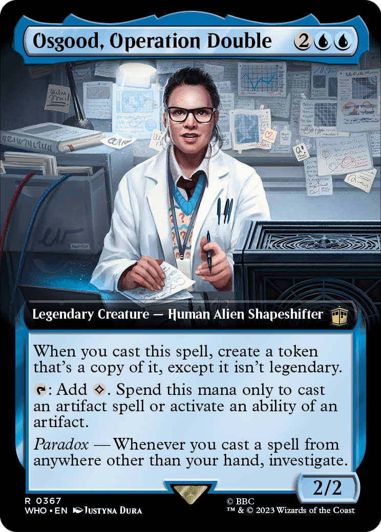 Osgood, Operation Double (Extended Art) (WHO-367) - Doctor Who: (Extended Art) Foil