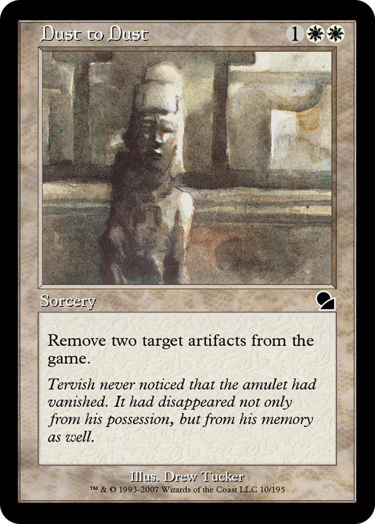 Dust to Dust (ME1-010) - Masters Edition Foil