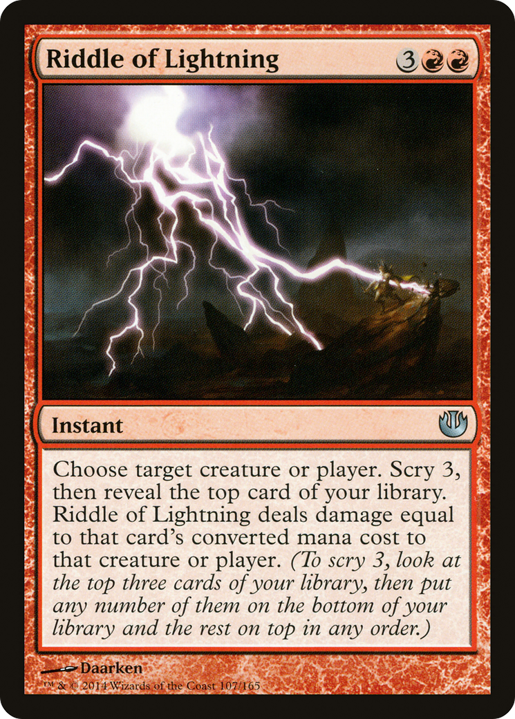 Riddle of Lightning (JOU-107) - Journey into Nyx