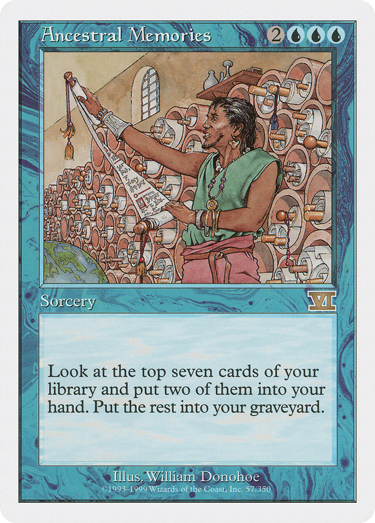 Ancestral Memories (6ED-057) - Classic Sixth Edition