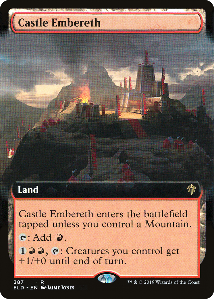 Castle Embereth (Extended Art) (ELD-387) - Throne of Eldraine: (Extended Art) Foil