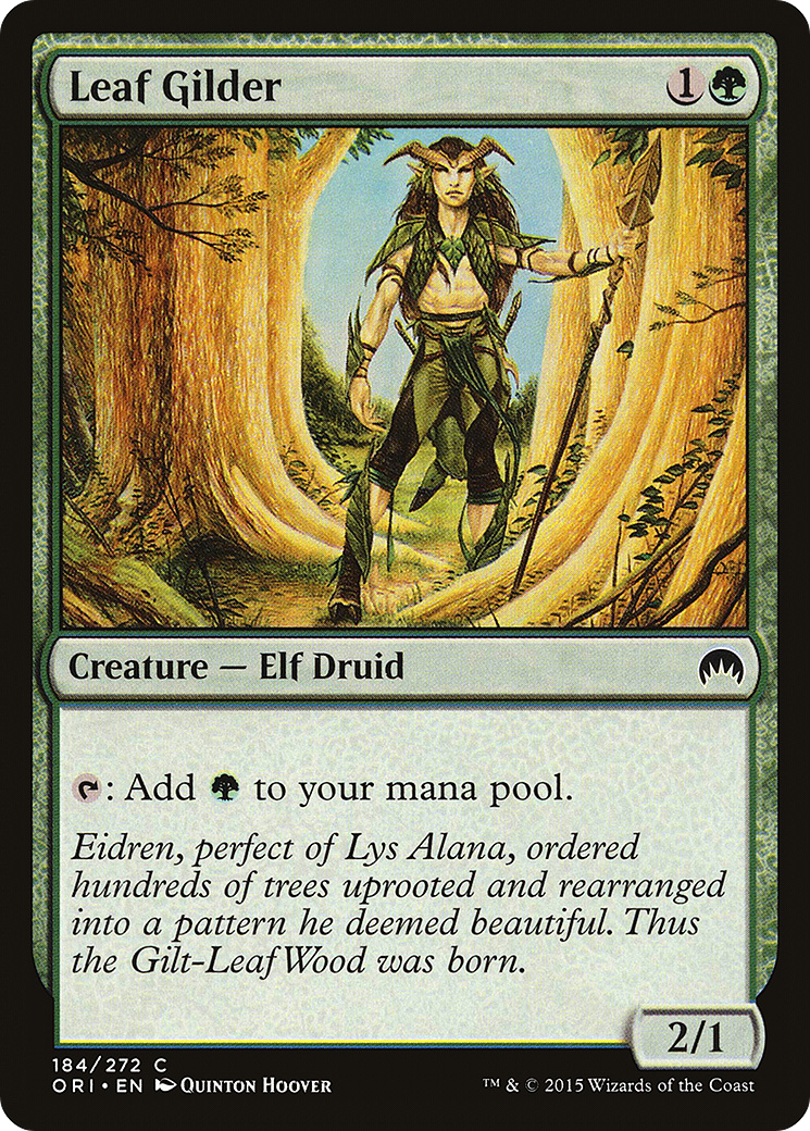 Leaf Gilder (ORI-184) - Magic Origins Foil