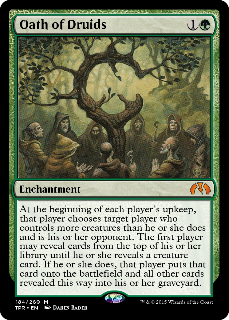 Oath of Druids (TPR-184) - Tempest Remastered Foil