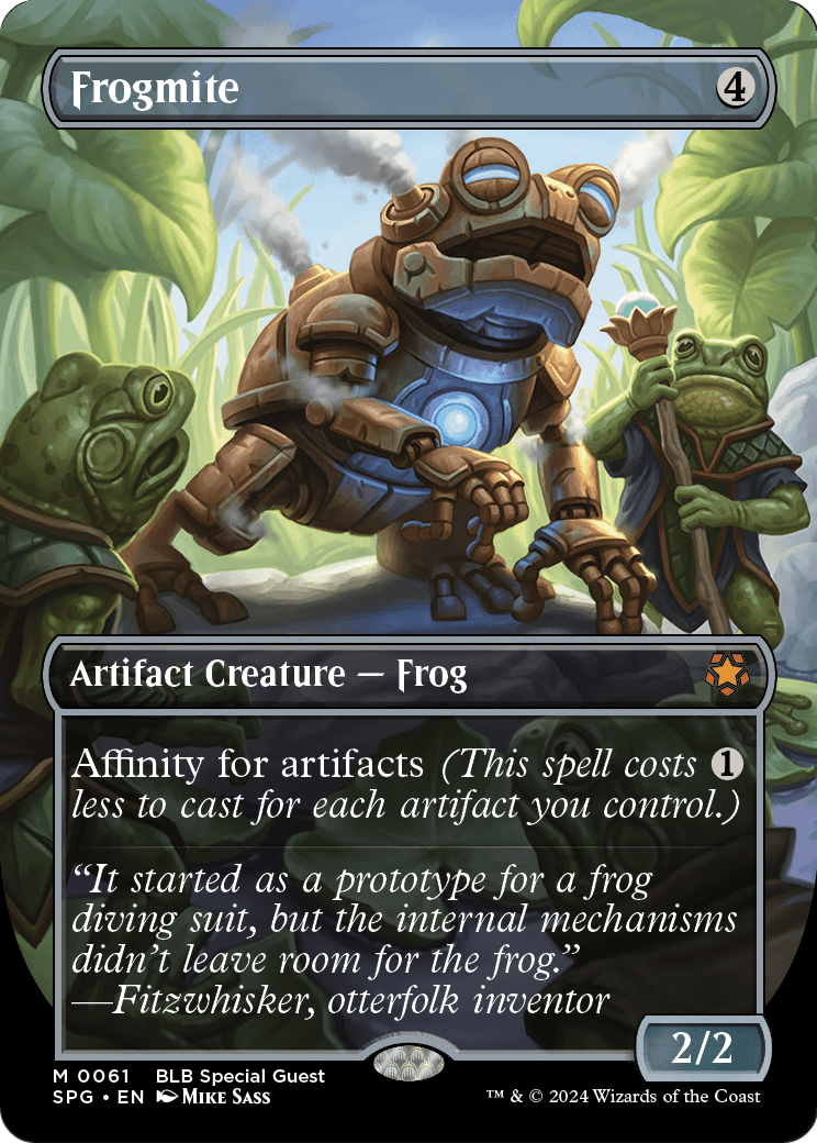 Frogmite (Borderless) (SPG-061) - Special Guests Foil