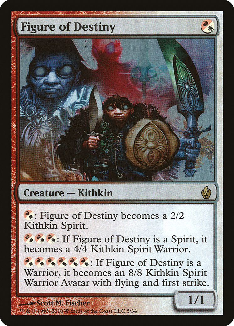 Figure of Destiny (PD2-005) - Premium Deck Series: Fire and Lightning Foil