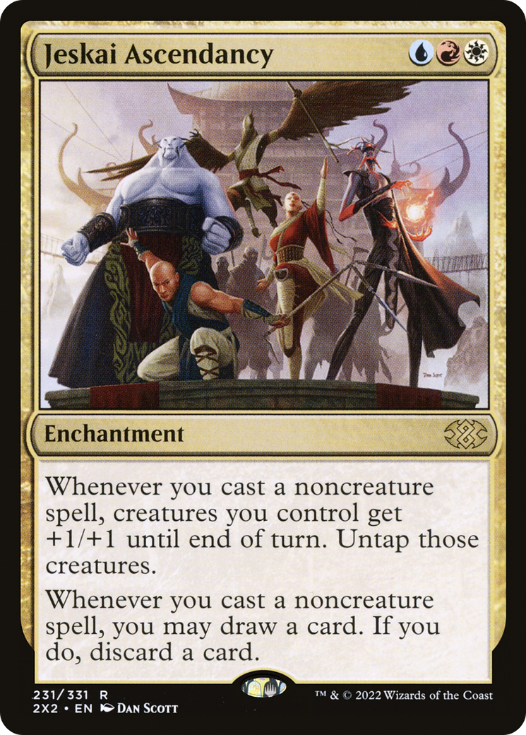 Jeskai Ascendancy (2X2-231) - Double Masters 2022 Foil