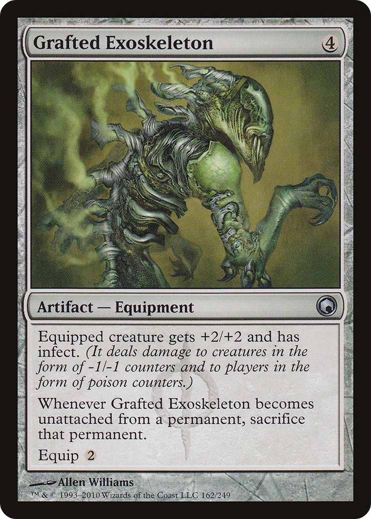 Grafted Exoskeleton (SOM-162) - Scars of Mirrodin Foil