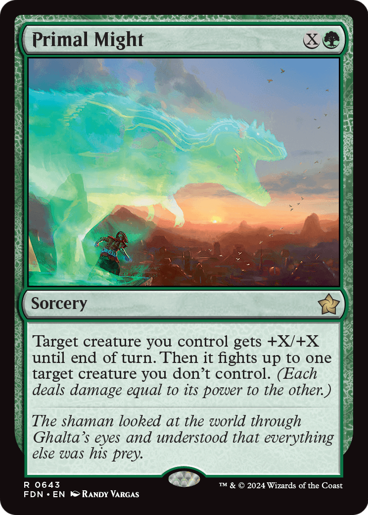 Primal Might (0643) (FDN-643) - Foundations