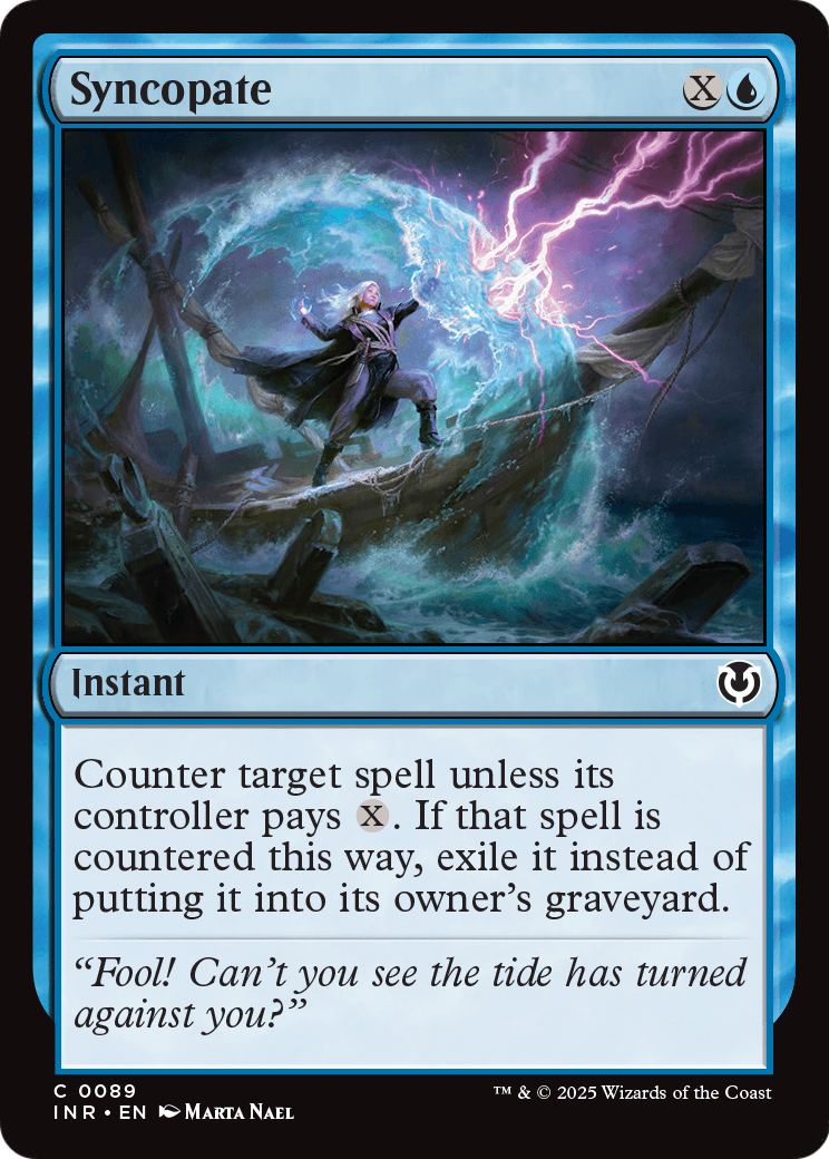Syncopate (INR-089) - Innistrad Remastered Foil