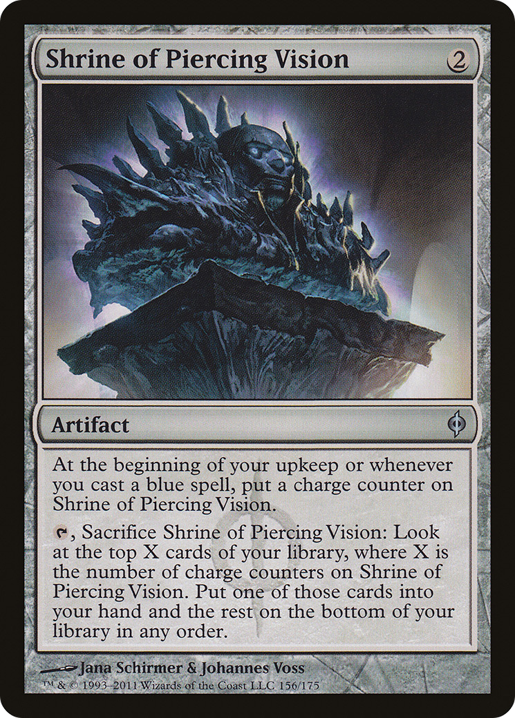Shrine of Piercing Vision (NPH-156) - New Phyrexia Foil
