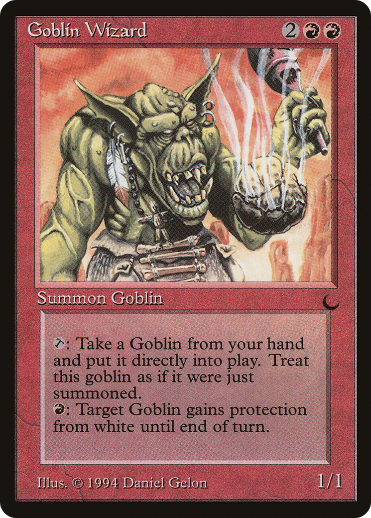Goblin Wizard (DRK-) - The Dark