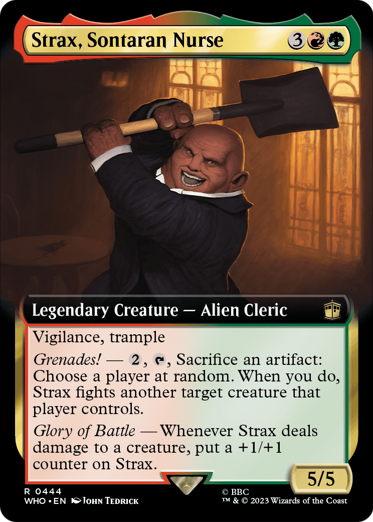 Strax, Sontaran Nurse (Extended Art) (WHO-444) - Doctor Who: (Extended Art)