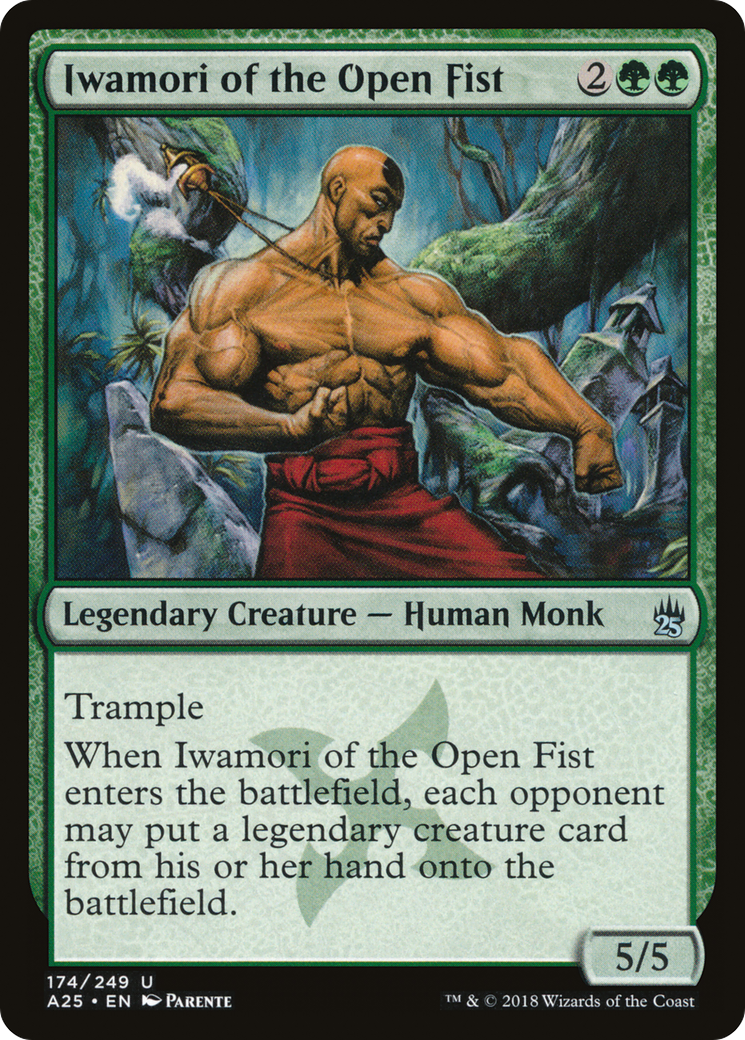 Iwamori of the Open Fist (A25-174) - Masters 25 Foil