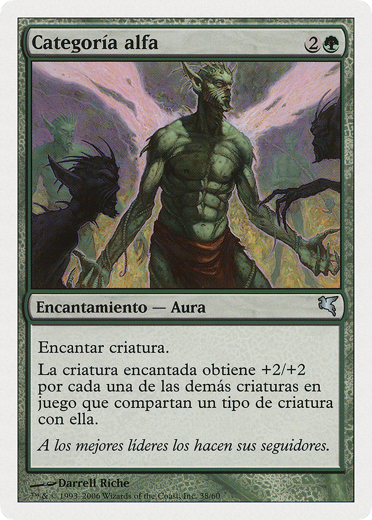 Alpha Status (Spanish) - "Categoría alfa" (PSAL-B38) - Salvat 2005