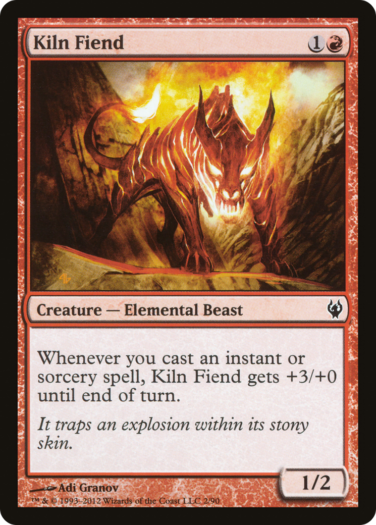 Kiln Fiend (DDJ-002) - Duel Decks: Izzet vs. Golgari