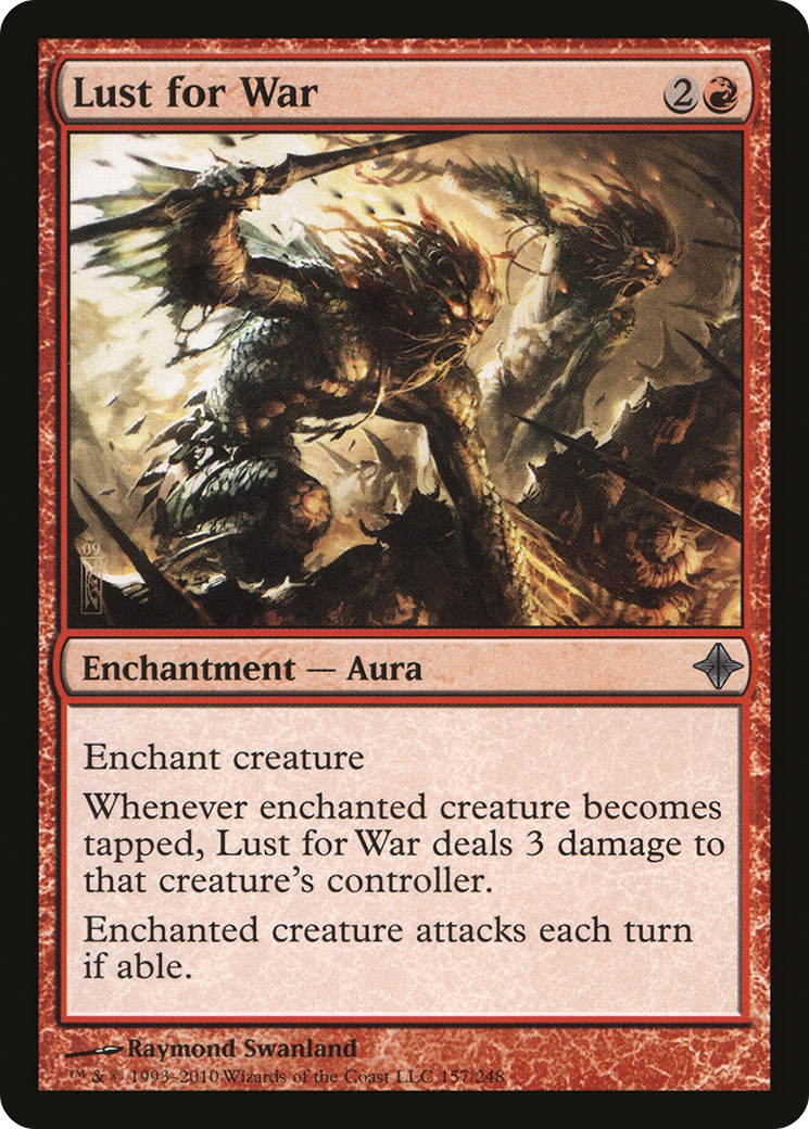 Lust for War (ROE-157) - Rise of the Eldrazi