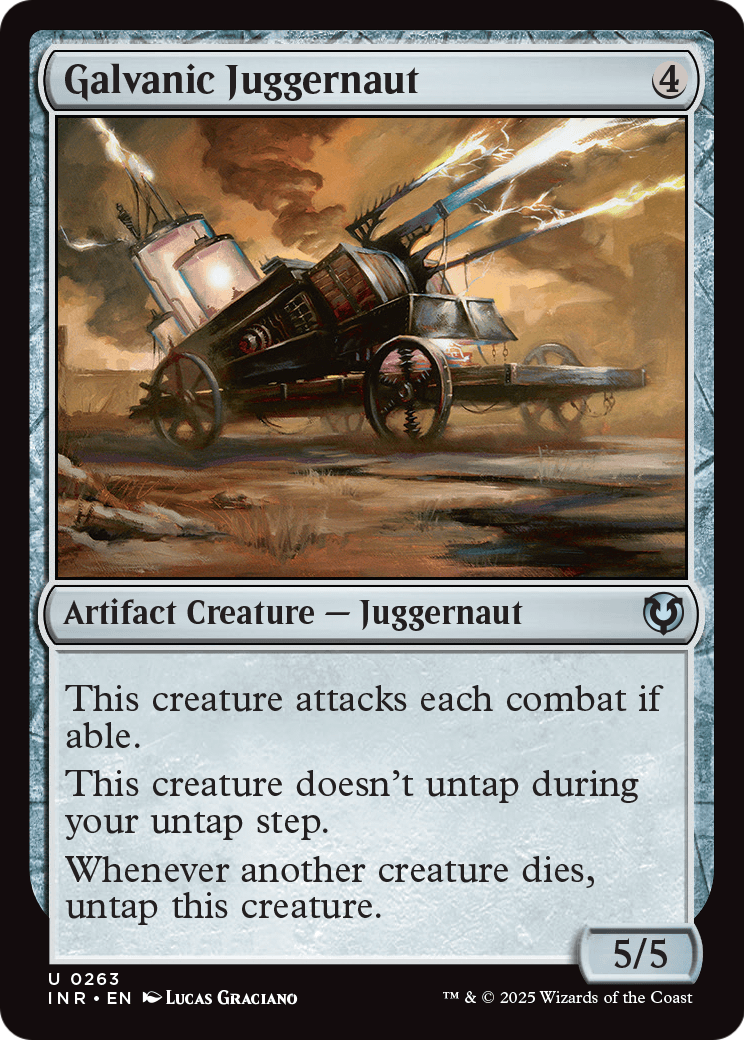 Galvanic Juggernaut (INR-263) - Innistrad Remastered