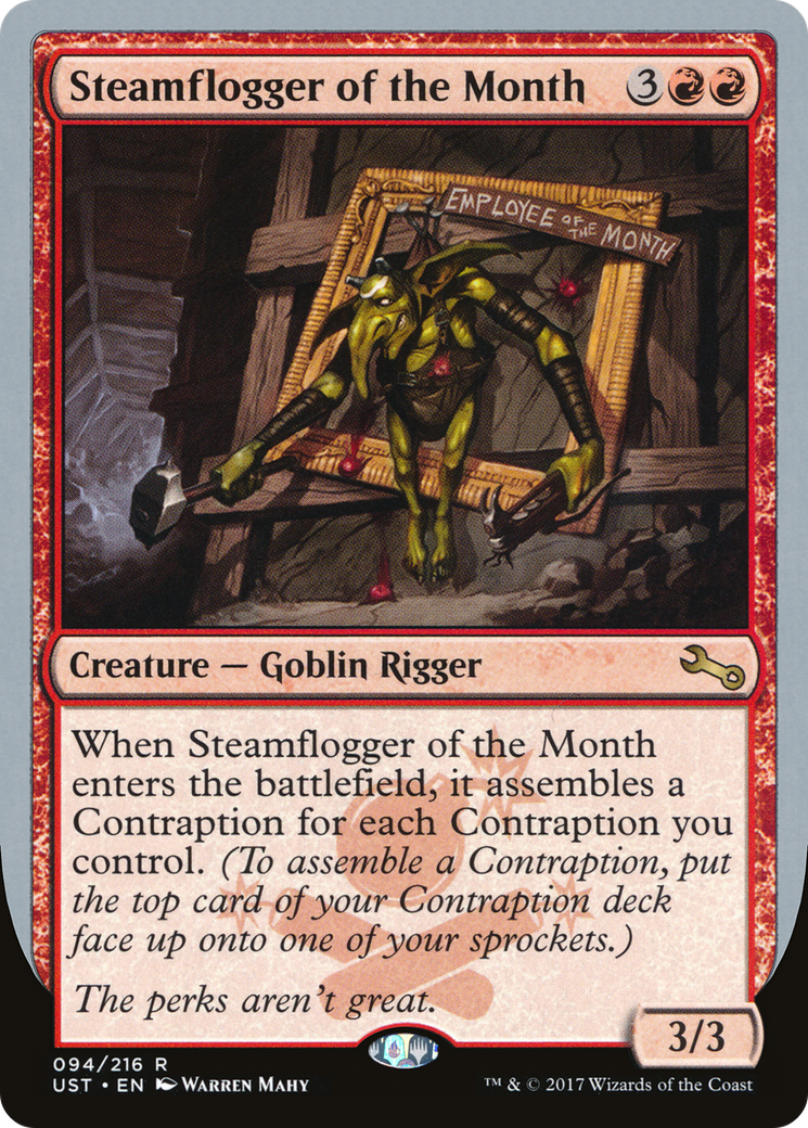 Steamflogger of the Month (UST-094) - Unstable