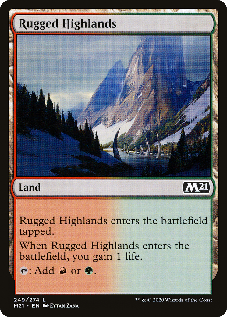 Rugged Highlands (M21-249) - Core Set 2021