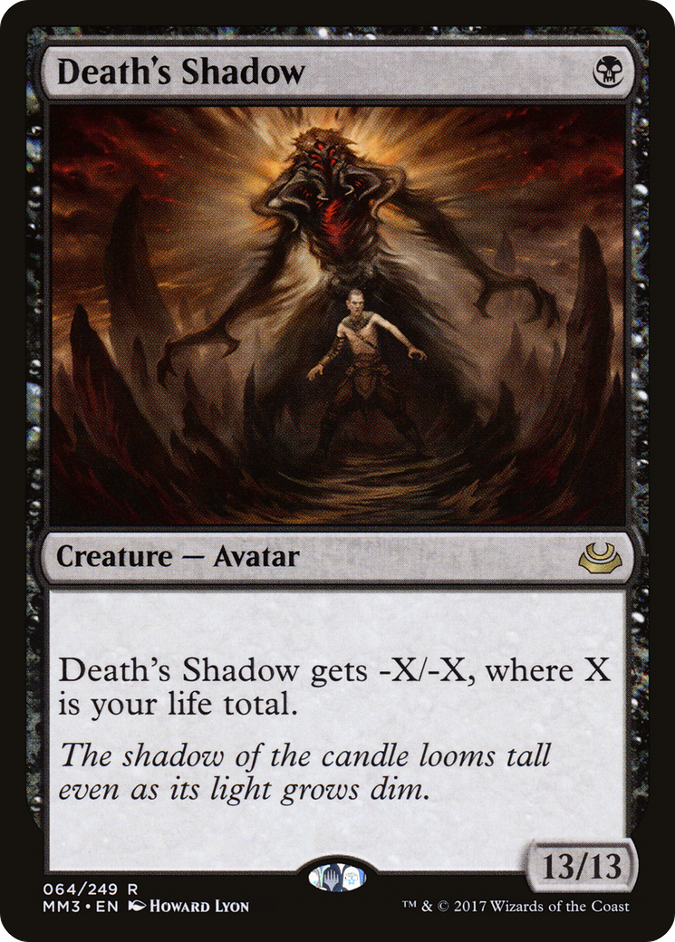 Death's Shadow (MM3-064) - Modern Masters 2017