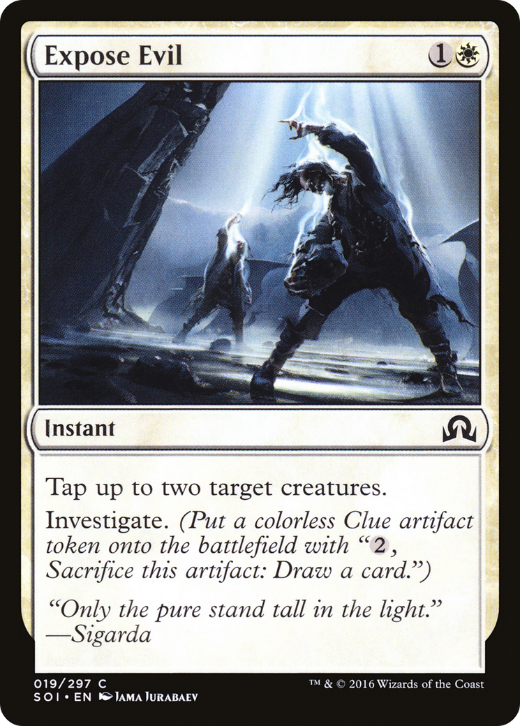 Expose Evil (SOI-019) - Shadows over Innistrad Foil